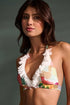 Shan Jasmine Comfortable Triangle Bikini Top